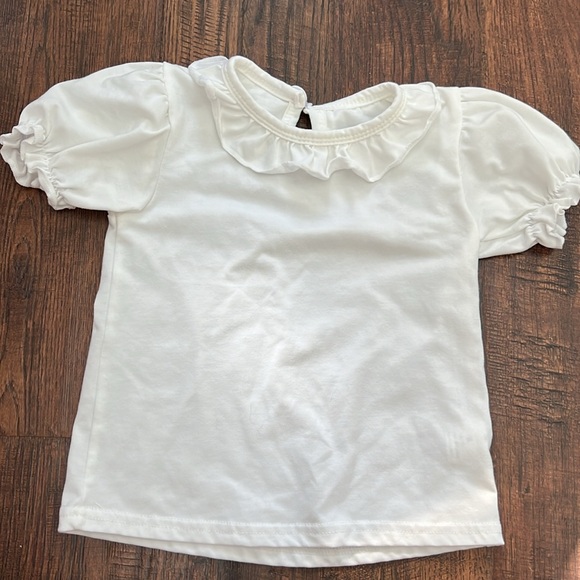 Jack-o-lantern bubble with white ruffle under tee - Picture 7 of 8